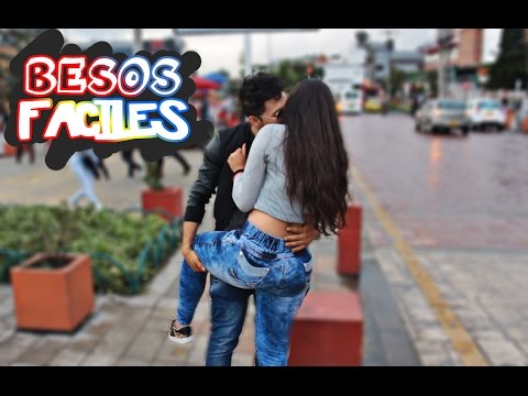 BESOS fáciles a Colombianas |Broma (Kissing Prank) â¤