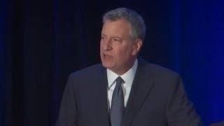 Keynote By Nyc Mayor Bill Deblasio