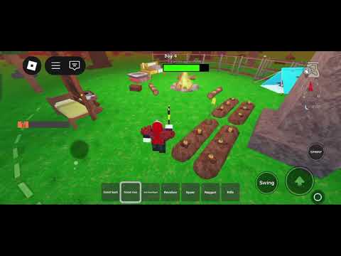 [99 Nights] Ruby chest on day one?! and playing w random ppl !