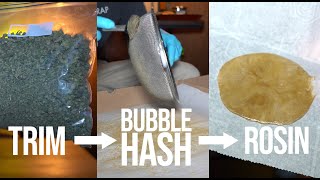 Bubble Hash From Trim - Step By Step Bubble Hash