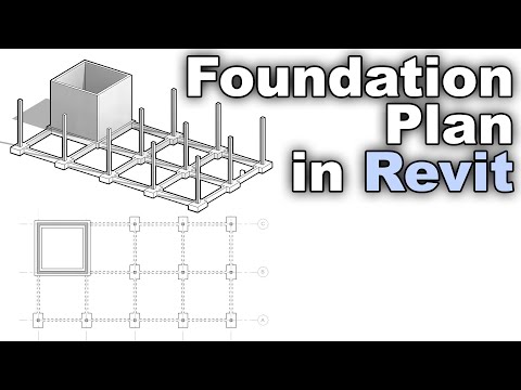 Foundation Plan in Revit Tutorial (Footing in Revit)