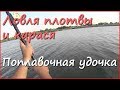 Рыбалка в реке в конце лета Рыбалка в реке в конце лета