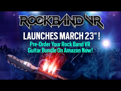 Rock Band VR Coming To Oculus Rift March 23rd!