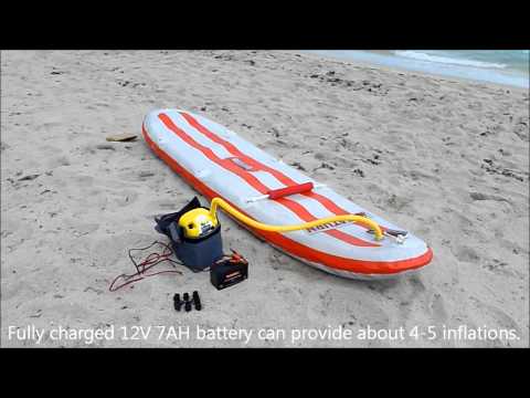 Digital High Pressure Pump with OPTIONAL 12V 7AH rechargeable battery.