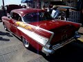 1957+Chevrolet+Bel+Air+with+Pin+Up+Girl+Angie+in+Mission+Beach+San+Diego
