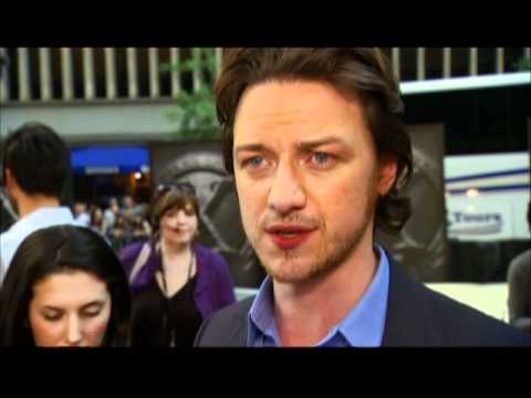 'XMen First Class' James McAvoy talks Professor Charles Xavier at 