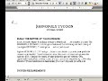 Tutorial Table of Contents Microsoft Office 2003