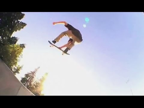 FS 270 KICKFLIP Grab Sunnyvale Hip!!! Big Air Don't Care: The Nate Linford Story :)