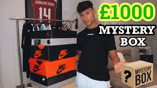 Unboxing A 1000 Sneaker Mystery Box...