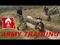 army training for physical and mental strength improvement