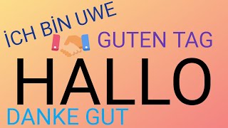 9.Sinif Almanca 1.Üni̇te 1.Bölüm Hallo