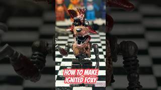 Ignited Foxy Lego Figure Diy The Joy Of Creation