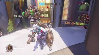Sir DeathReaper playing Overwatch: Origins Edition
