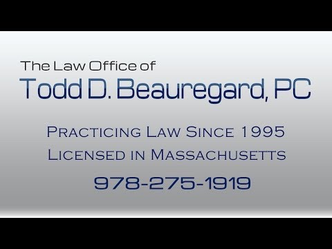 Visit Us At: http://toddbeauregardlaw.com. When you need legal guidance you can trust, call The Law Office of Todd D. Beauregard, PC at 978-275-1919. We have 5 skilled attorneys for areas...