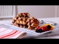 PB&J Waffles- Foodie Files