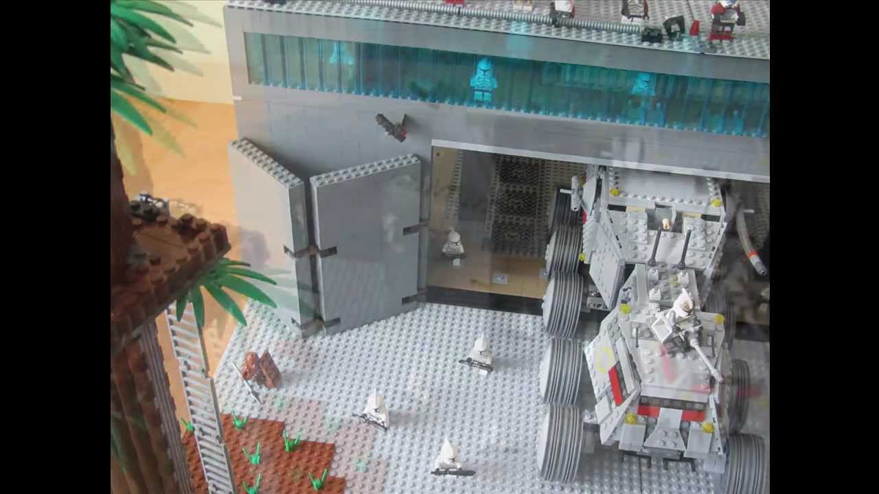 Lego Star Wars MOC Republic Base on Kashyyyk (600 Subscribers Special