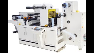 Automatic registration system during label die cutting