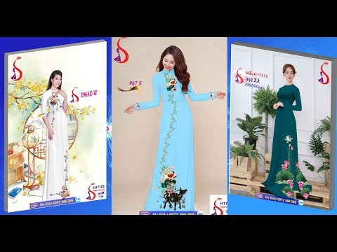 CÁC KIỂU ÁO DÀI ĐỘC LẠ - THỜI TRANG ĐẸP NHẤT l Vải Áo Dài S