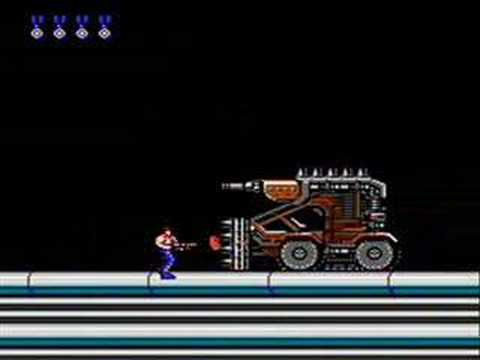 Contra Speed Run NES