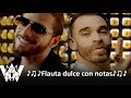 Bella Remix, Wolfine y Maluma - Flauta dulce con notas