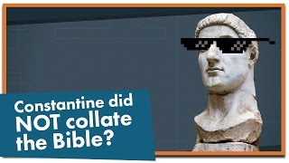 Video: Constantine did not choose the Books of the Bible - Religion For Breakfast