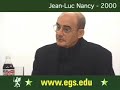 Jean-Luc Nancy. Deconstruction, Christianity & Ascension 2000 1/10