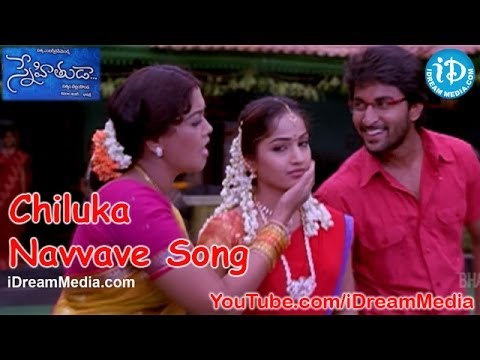 Chiluka Navvave Song - Snehituda Telugu Movie Songs - Nani -...