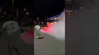 Crazy Bmw M4 Mive Burnout