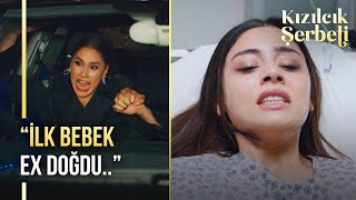 #KıvMer, Doğa'nın doğumuna yetişmeye çalışırken kaza yaptı! | Kızılcık Şerbeti 2