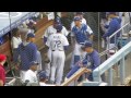 Ryu Kershaw Kemp Uribe Dodger Dugout Craziness Today 7-29