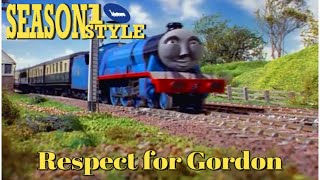 Respect For Gordon In The Style Of Season 1 And 2 Season 1, 2 Style Thomas And Friends.