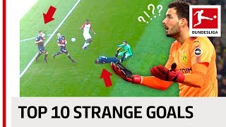 Strange Goals 2017/18 - Face Smash, Free-Kick Naughtiness and a Thirsty Goalkeeper