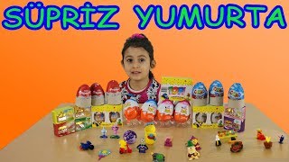 Kinder Joy Ozmo Topi̇ Ülker Smart Cosby Box 24 Adet Süpri̇z Yumurta Açtik