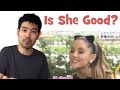 Japanese Reacts to Ariana Grande Speaking Japanese (To Help You Learn Japanese)