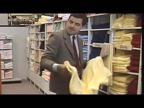 Mr. Bean - Towel Shopping