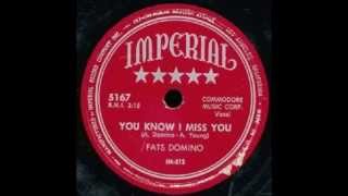 Watch Fats Domino You Know I Miss You video