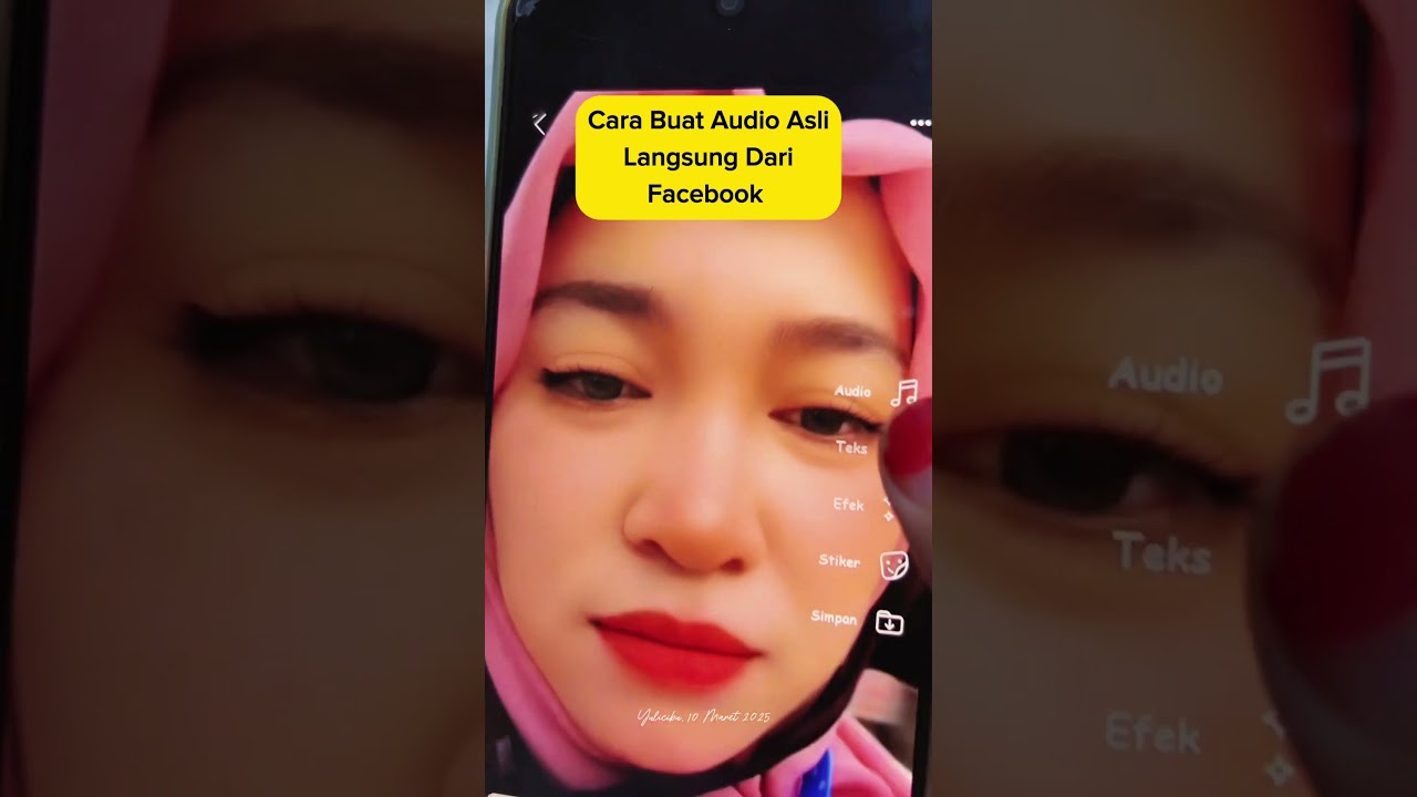 Tutorial for Original Audio on Facebook Without Apk Tutorial for Original Audio on Facebook Without Apk