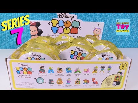 Disney Tsum Tsum Series 7 Mystery Pack Full Box Opening Disney Tsum Tsum Series 7 Mystery Pack Full Box Opening