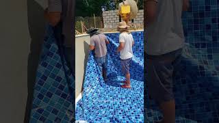 Piscina De Vinil Construída Por Sólazer Piscinas Em Morungaba - Sp