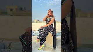 Black Green Punjabi Suit Combination