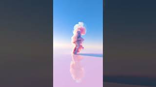 3D Dance Smoke Animation - Tyga Lift Me Up