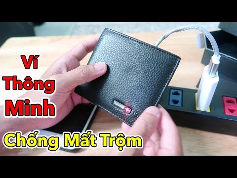 Lâm Vlog - Dùng Thử Ví Thông Minh Chống Mất Trộm Giá 400k | Smart Wallet $20