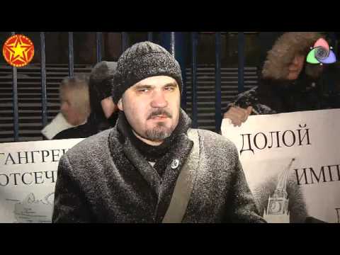 (2/2) Пикет у Останкино. Москва 18 декабря 2010.