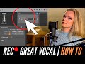 How to Record Vocals in Garageband | iMac/ios (2022) | Easy Tutorial!