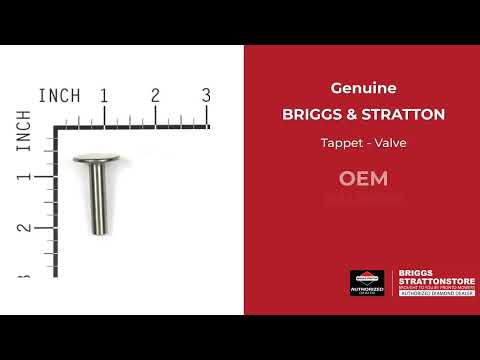- Briggs and Stratton - Genuine OEM Part 809785 - Tappet - Valve - Briggs and Stratton - Genuine OEM Part 809785 - Tappet - Valve