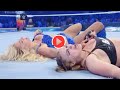 Wrestle Mania 38: Nip slip during charlotte Flair fight against Ronda Rousey