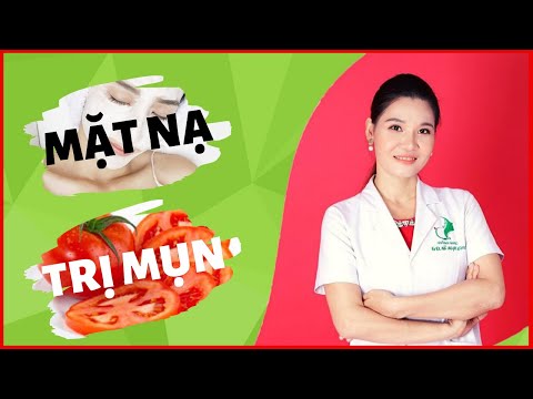 đắp mặt nạ cà chua trị mụn tuổi dậy thì tại nhà | chăm sóc da cho con yêu #4