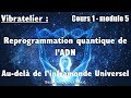 AU DELÀ DE L’INFRAMONDE UNIVERSEL Cours 1 Module 5 - Reprogrammation quantique de l'ADN