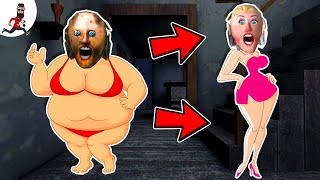 How Overweight Granny Became Slim 🍔 funny horror animation (funny moments)
