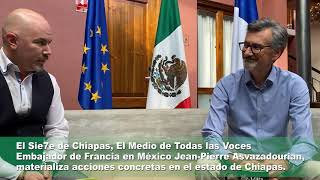 Entrevista con Jean-Pierre Asvazadouria, Embajador de Francia en México